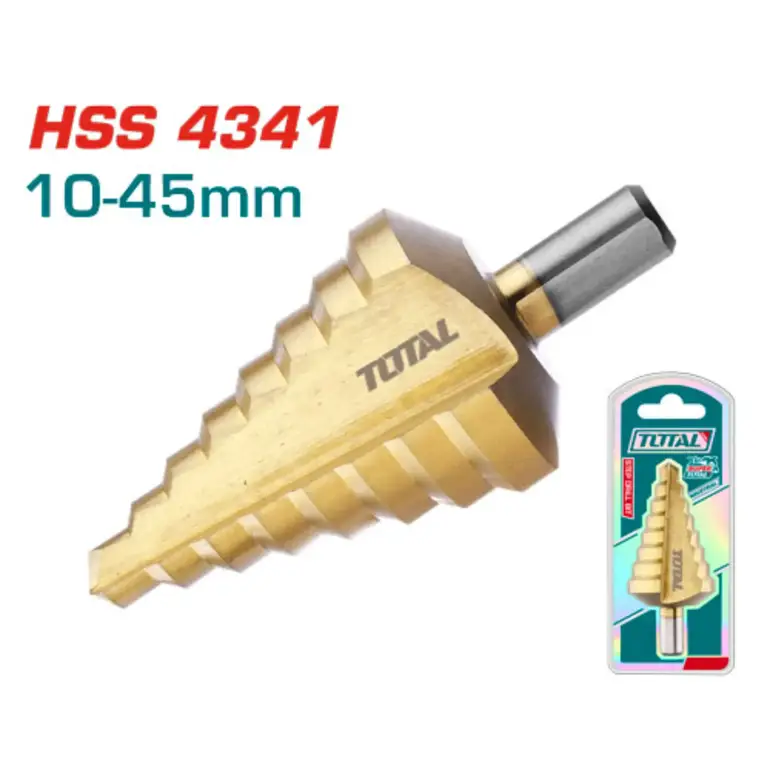 ريشة ثقب هرمية 10-45mm     TAC75104501 توتال 