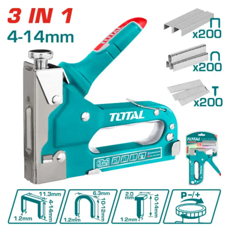 دباسة مسمار يدوية 3in1     THT31143 توتال 