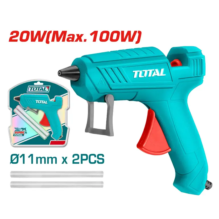 مسدس سيليكون حراري 20W     TT101116-8 توتال 