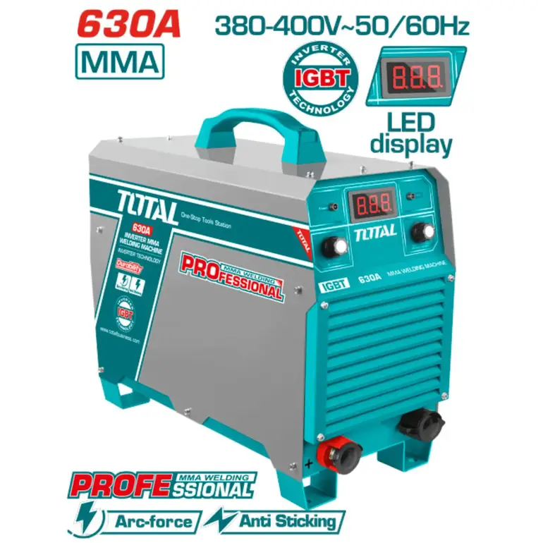 ماكينة لحام انفرتر 630A MMA    TW26305 توتال 