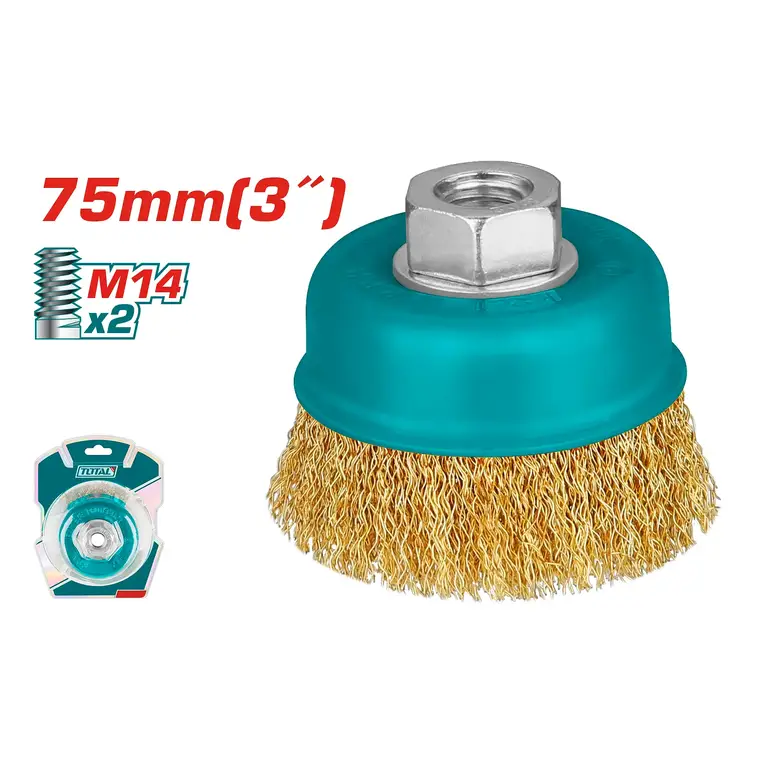 فرشة كوب 3"  سلك اصفر   TAC31031 توتال 