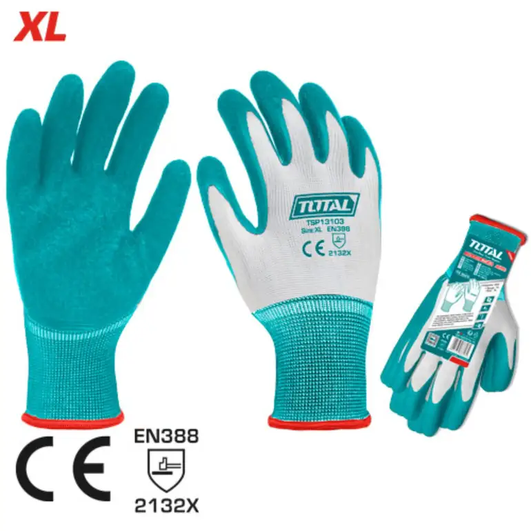 كفوف عمال ربر XL     TSP13103 توتال 