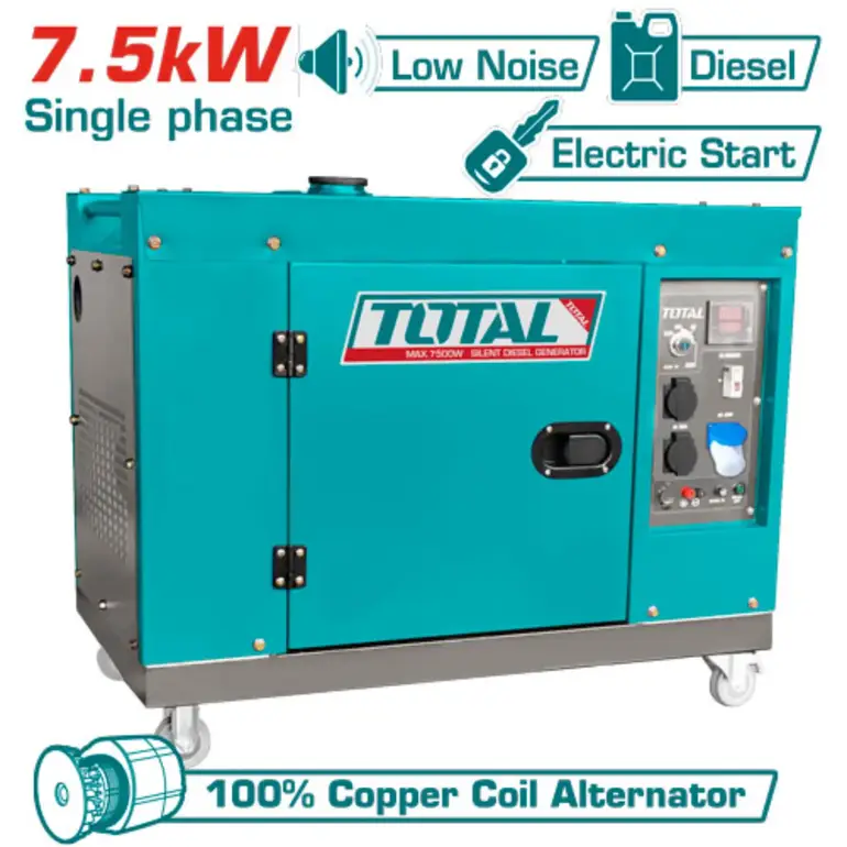 مولد كهرباء ديزل 7.5KW     TP27500158-1 توتال 
