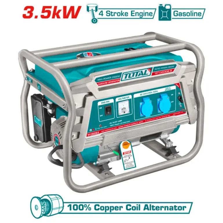 مولد كهرباء بنزين 3.5KW     TP135006-58 توتال 