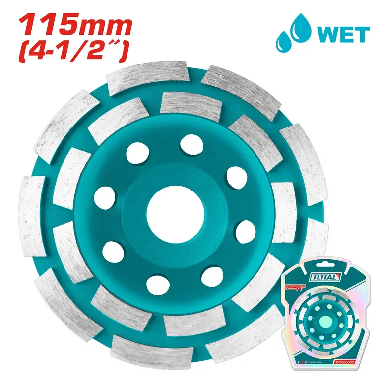 دسك حواف 4-1/2"   خطين  TAC2421151 توتال 