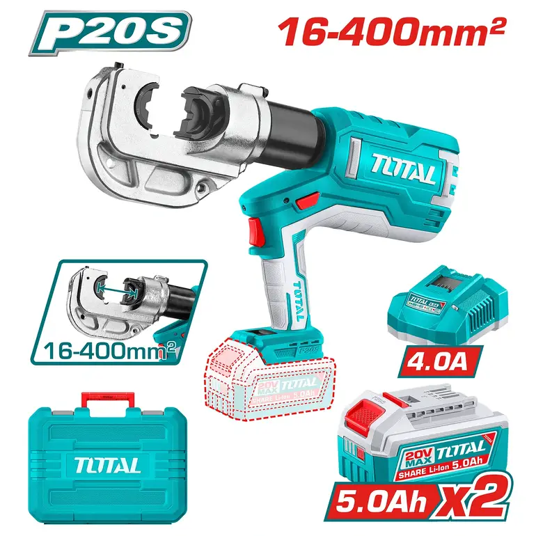 مكبس هيدروليك بطارية 20V 42mm    TCTLI2005 توتال 