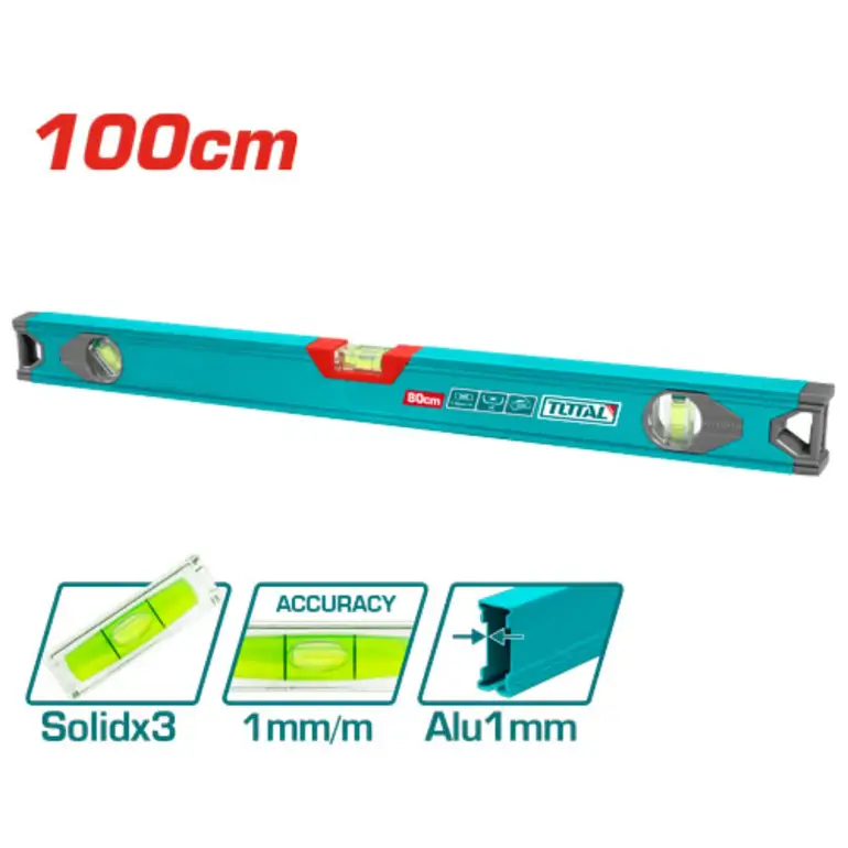 ميزان ماء المنيوم 100cm     TMT210016 توتال 