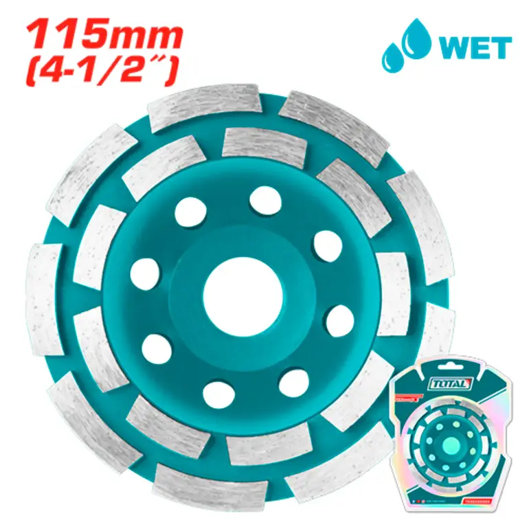 دسك حواف 4-1/2"   خطين  TAC2421151 توتال 
