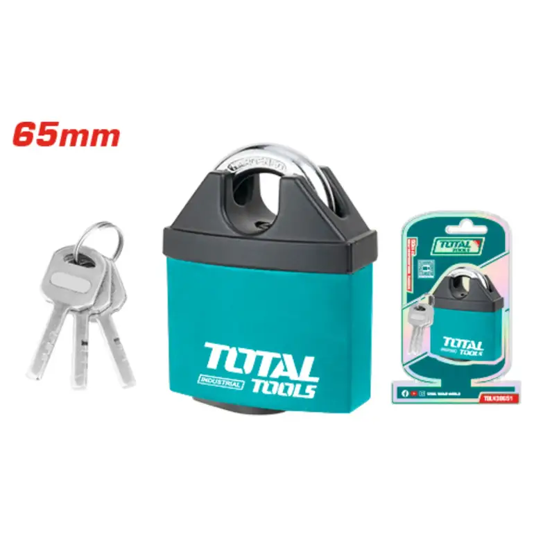 قفل حديد معزول 65mm     TBLK38651 توتال 