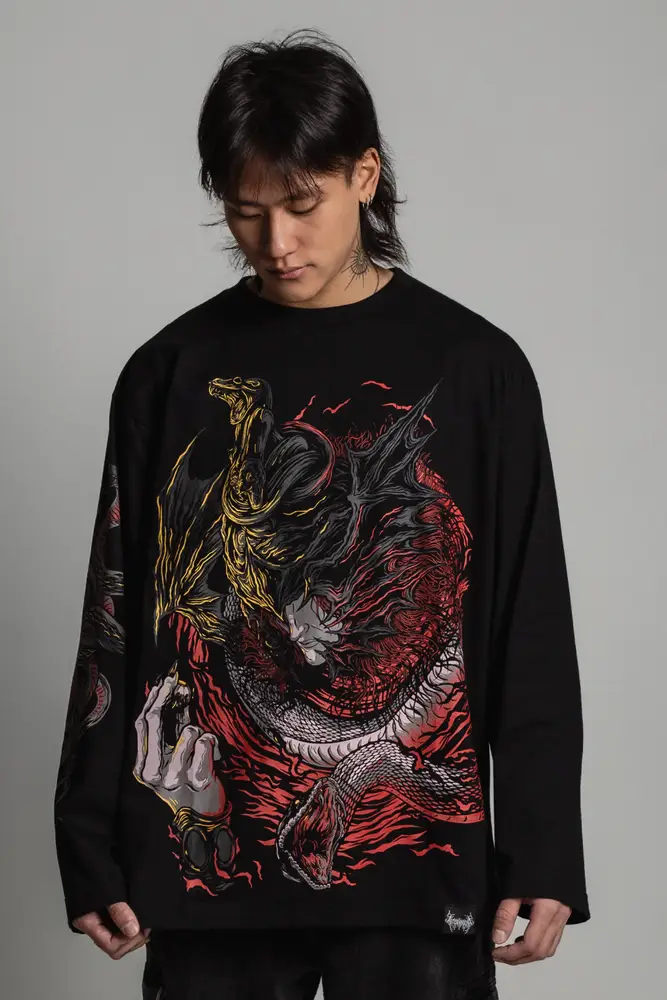 Manga Longa Oversized Empalador