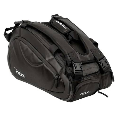 nox pro series padel racket bag black