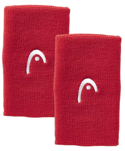 Head long wristbands 5'' Red (Pack x 2)