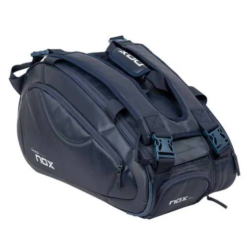 nox pro series padel racket bag blue