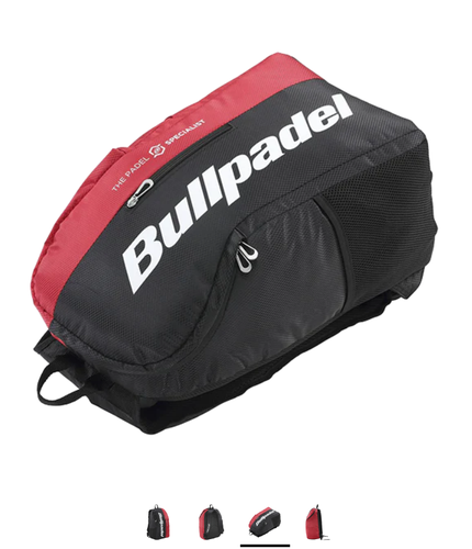 Bullpadel Performance 2023 red backpack