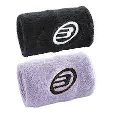 BULLPADEL WRISTBANDS BPMU2305 BLACK/MAUVE