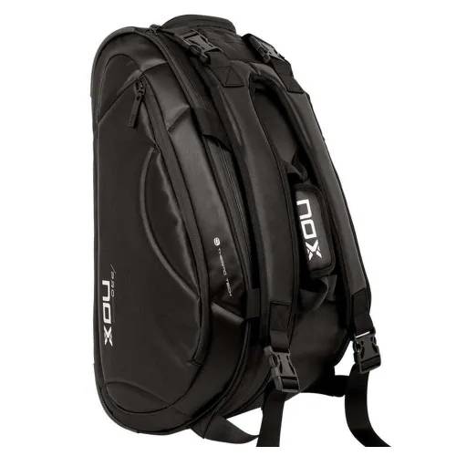 nox pro series padel racket bag black