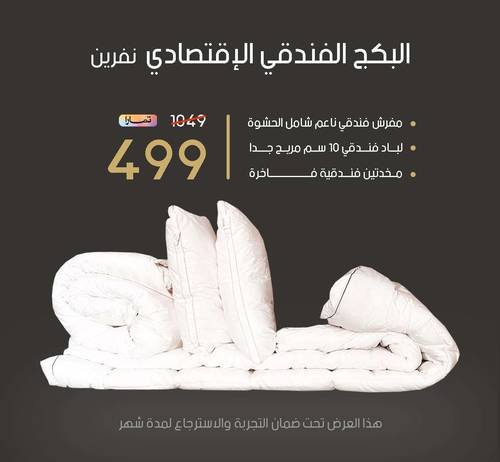 البكج الفندقي الإقتصادي (نفرين )