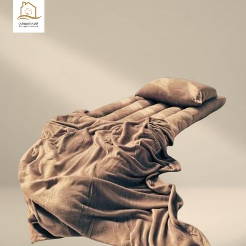 بكج ضيافه اربع قطع - بني غامق