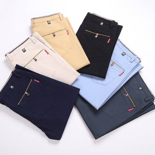 Straight-leg pants