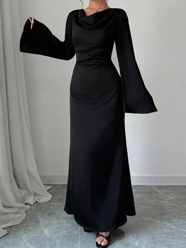 Long black dress
