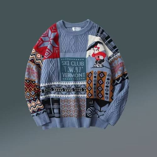Men's and women's turtleneck sweater