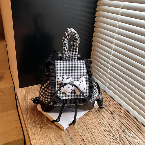 Small backpack/lace schoolbag