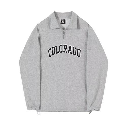 Men's half-zip hoodie