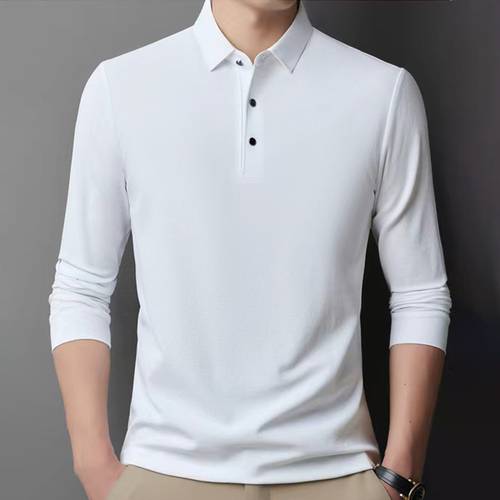 Men's luxury lightweight polo shirt