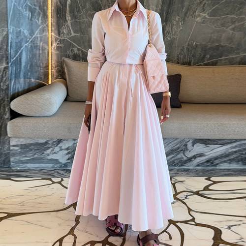 Shirt and skirt set