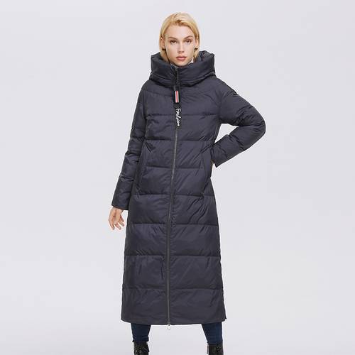 Women's long padded coat