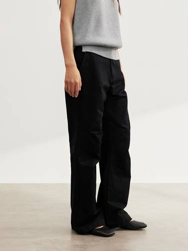 Wide trousers