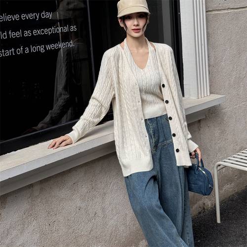 wool cardigan