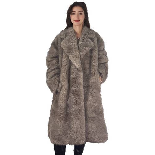 A wide and warm coat