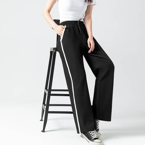 High-waisted trousers
