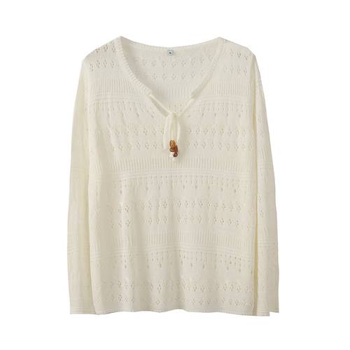 patterned wool sweater