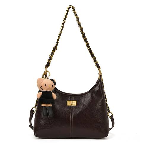 Retro chain shoulder bag