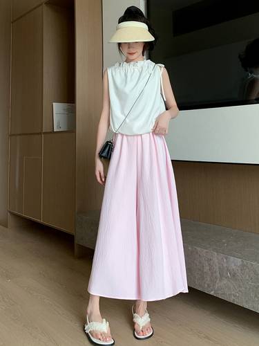 Silk trousers