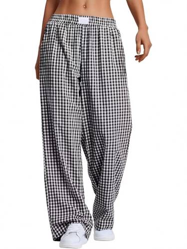 Wide leg trousers