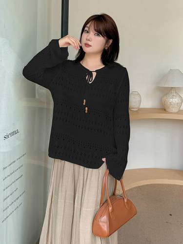 patterned wool sweater