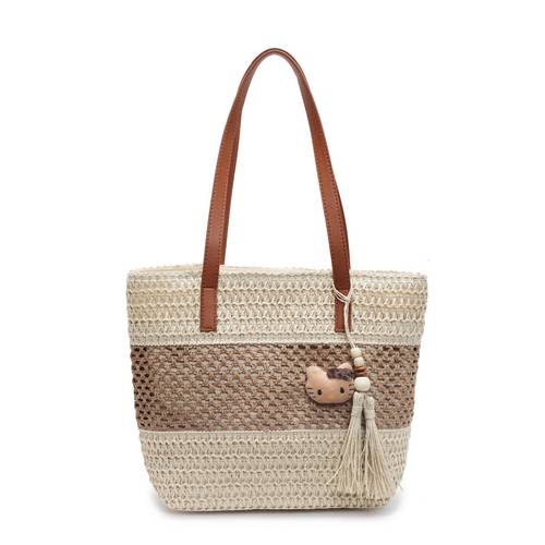 Hand-held woven bag