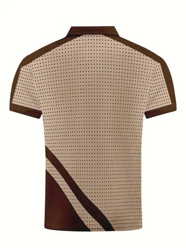 Short-sleeved polo shirt