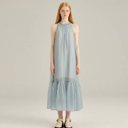 Halter neck dress for women