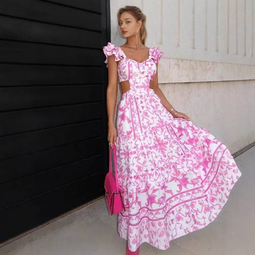 Printed dress