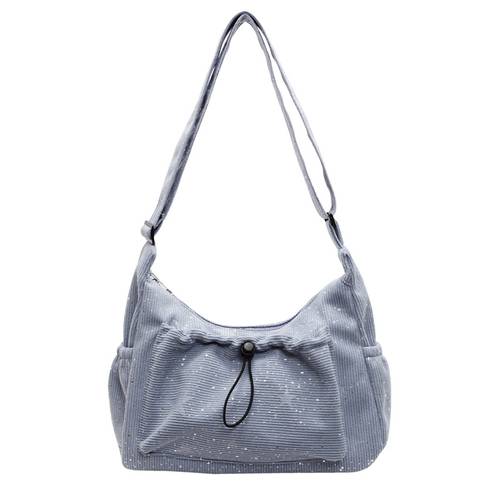 Pleated shoulder bag