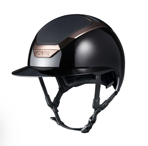 KASK Star Lady Pure Shine Black/Everyrose with Inner helmet liner