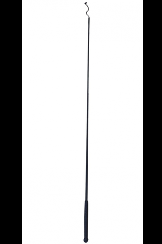DRESSAGE WHIP BLACK , 110CM
