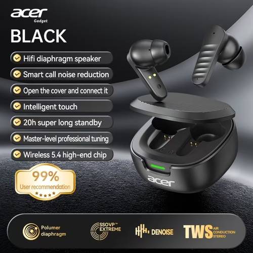 سماعة ACER اللاسلكية (P90 Pro) - تصميم عصري وصوت نقي 🎧