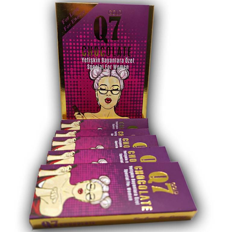 شوكولاتة  Q7 -للمرأة-25-جرام-12-قطعة