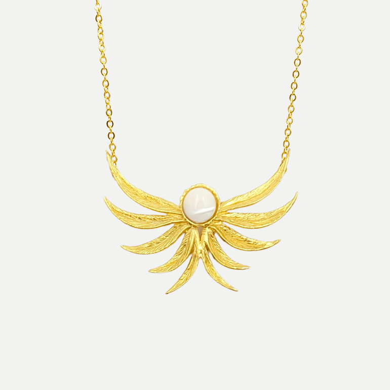 MALENA EARRINGS & NECKLACE - NECKLACE