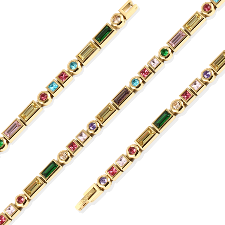 SERENITY FIESTA TENNIS BRACELET - Small